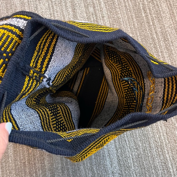 LA Chargers Backpack Sling Bag Woven Embroidered Boho Los Angeles NFL - Picture 2 of 5